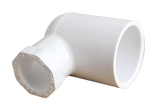 Dura 1 x 1/2-Inch 90-Degree Reducing Elbow, Slip x Slip, Box of 100