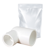 Dura 1 x 3/4-Inch 90-Degree Reducing Elbow, Slip x Slip, Bag of 10