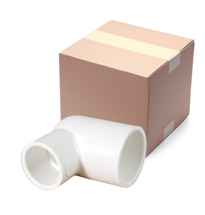 Dura 1 x 3/4-Inch 90-Degree Reducing Elbow, Slip x Slip, Box of 50