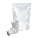 Dura 3/4 x 1-Inch 90-Degree Reducing Street Elbow, Spg x Slip, Bag of 10