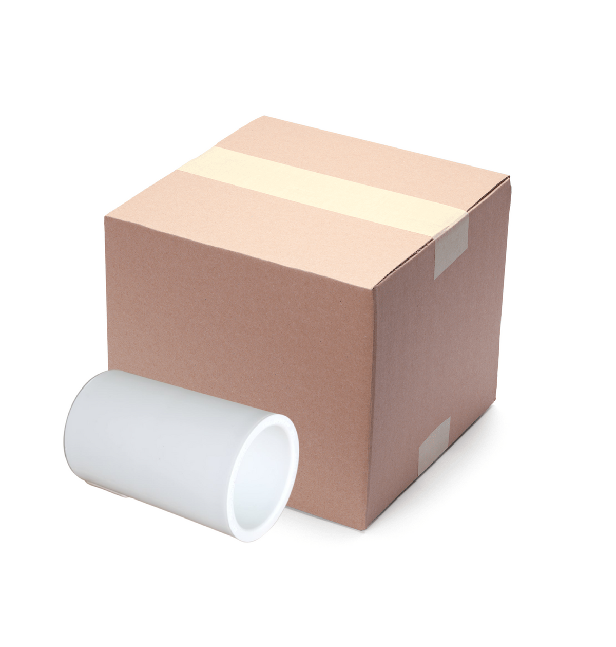 Dura 1/2-Inch Coupling, Slip x Slip, Box of 250