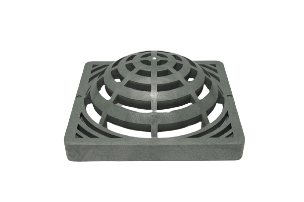 Dura 12" Atrium Grate Black (124-A)