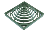 Dura 12" Atrium Grate Black (124-A)