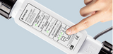 Pentair IntelliChlor push button output control display