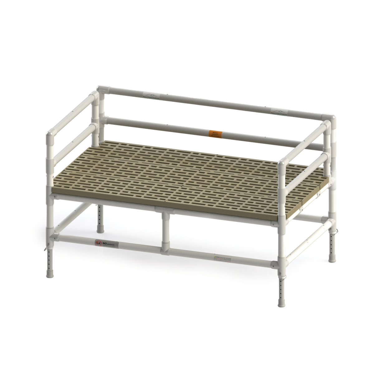 Aqua Creek F-250TTP swim platform deck surface detail