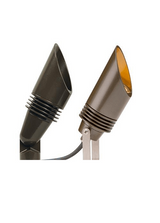 FX Luminaire FB-3LED-FB, FB LED Up Light, Flat Black Aluminum Housing 4.2W 2700K 23 Degree