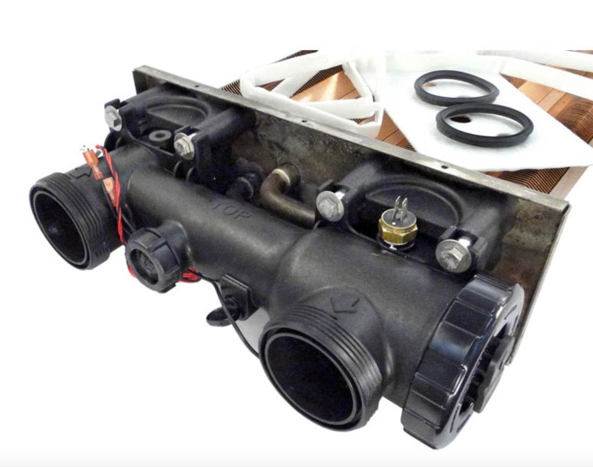 Hayward FDXLHXA1200 heat exchanger assembly for the H200FD heater