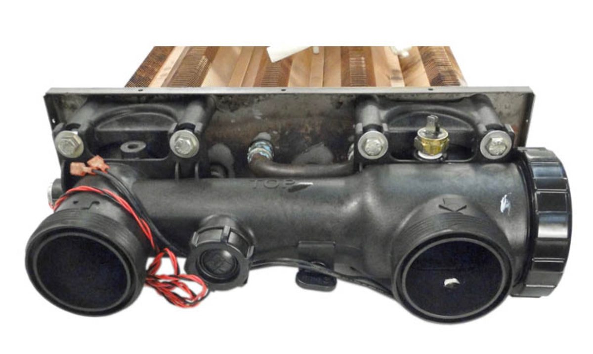 Hayward FDXLHXA1400 H400FD heat exchanger assembly, second view