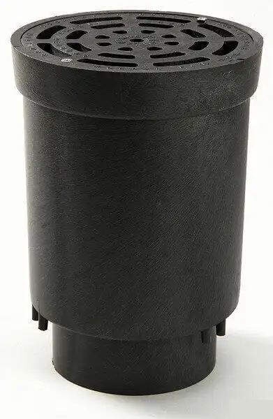 NDS 4" Surface Drain Inlet with Grate (FWSD69)