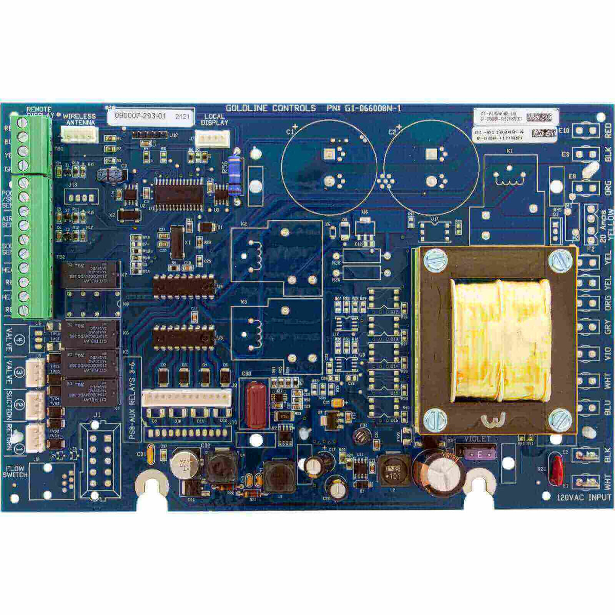 Hayward GLX-PCB-HPC-4 main printed circuit board for HPC-4 E-Command 4 control