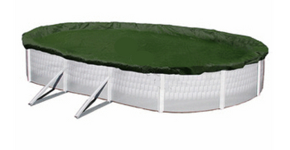 PoolTux 12121624A oval winter cover for a 12 ft by 20 ft pool