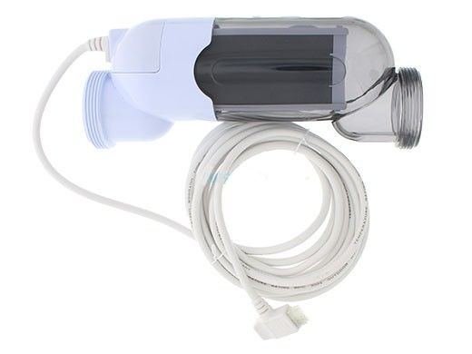CompuPool GRC25GH clear housing salt cell, angled view