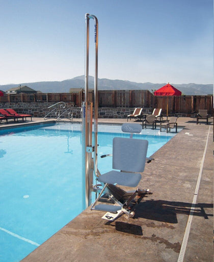 Spectrum Aquatics Gallatin WP 400 Water Powered ADA Pool and Spa Lift, 400 lb, 27336