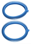 Hayward PVXS11PK2-234 metallic blue Super Hump wheel tread for AquaNaut cleaners