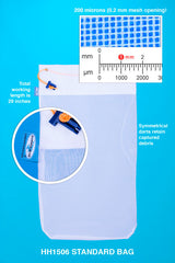 Hammerhead HH1506 100 micron debris bag, mesh view