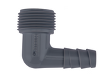 Hunter ¾" Male x Insert Spiral Barb Elbow (HSBE-075)
