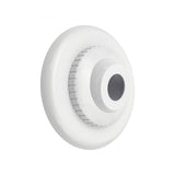 Hayward SP1418D HydroStream return inlet fitting, white, angled view