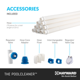 Hayward W3PVS20JST suction cleaner, front view
