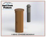 Aqua Creek F-808SA standard anchor for Scout pool lifts