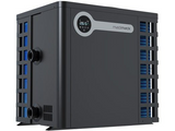 Madimack InverTITAN INVTIT140 heat pump, angled view