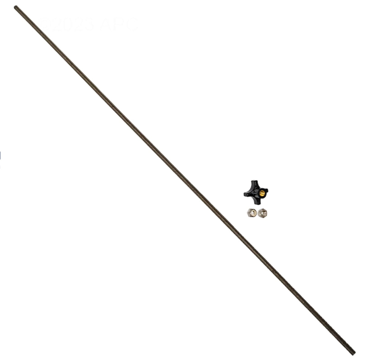 Jandy Tie Rod with Knob & Lock Nuts, DEV 60 | R0359300