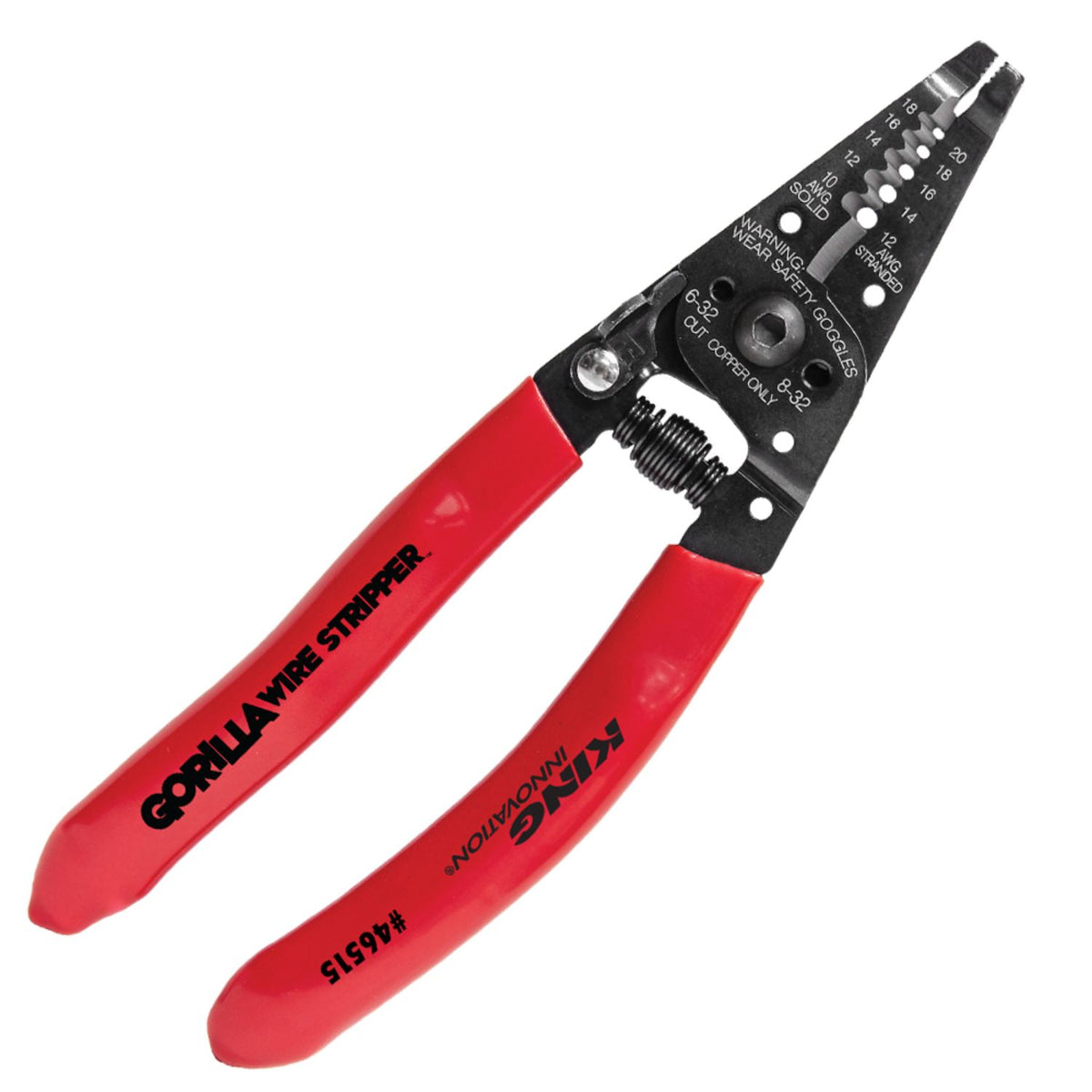 King Innovation Gorilla Wire Stripper with Handle Lock