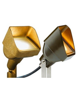 FX Luminaire LC-9LED-BZ, LC LED Wall Wash, Bronze Aluminum Housing 11.2W 2700K 94 Degree