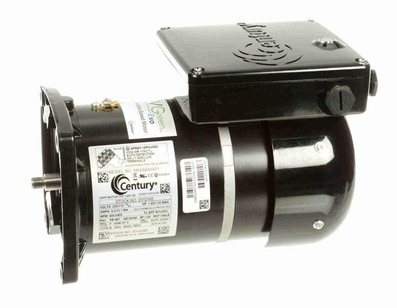 Century VGreen Evo EVQ165 1.65 THP variable speed square flange pool pump motor