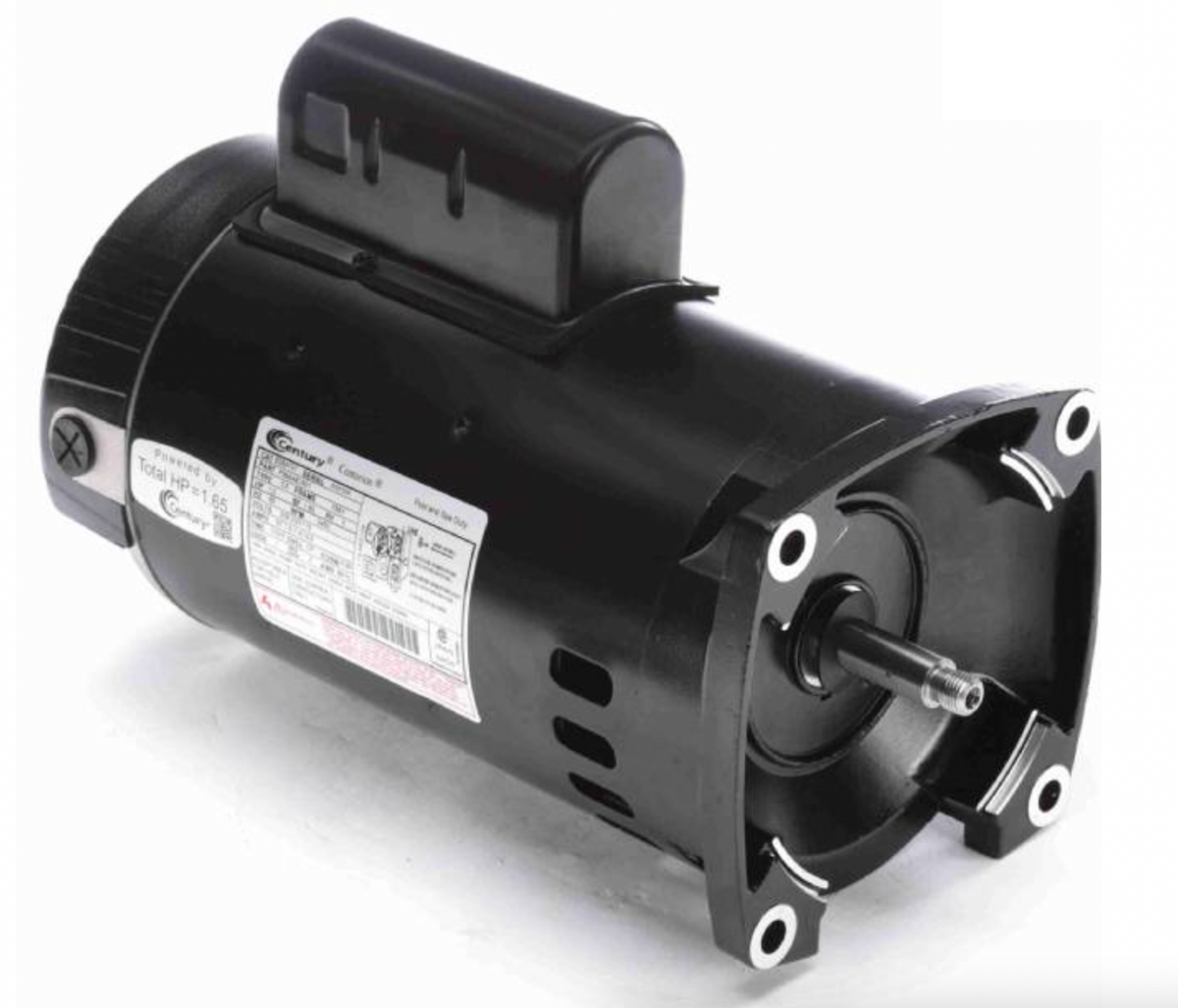 Century E-Plus B2841V1 1 HP square flange pool pump motor