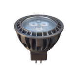Brilliance MR16 LED- 7-Watt, 3000K, 60 Deg, 8-25Vac, Dimmable, 1.2A Max Current