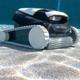 Maytronics Dolphin Explorer E20 robotic pool cleaner, detail view