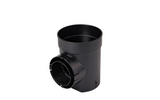 NDS 101, Spee-D 6" Black Round Catch Basin Drain, 1 Outlet