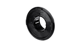 NDS Black Locking Outlet Adapter for Catch Basin Drain and 3" and 4" Drain Pipes
