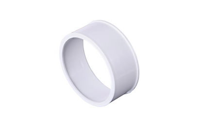 NDS 2P42, 4" White DWV/SCH40 Spigot x S&D Hub PVC Adapter Bushing