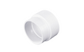 NDS 3P12, 3" x 4" White DWV/SCH40 Hub x S&D Hub PVC Increaser/Reducer Adapter