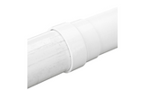 NDS 4" White DWV/SCH40 Hub x S&D Hub PVC Adapter