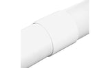 NDS 3" White Hub x Hub PVC S&D Coupling