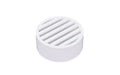 NDS 4" White PVC Round Grate