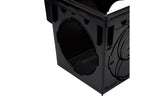 NDS 900MTLKIT, 9" Black Square Catch Basin Drain Kit with Galvanized Steel Grate