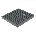 NDS 1210, 12" X 12" Gray Catch Basin Grate