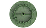 NDS Green Plastic Spring Loaded Pop-Up Drainage Emitter for 3" & 4" Drain Fittings (Lid Only)