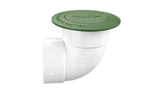 NDS Green Plastic Spring Loaded Pop-Up Drainage Emitter for 3" & 4" Drain Fittings (Lid Only)