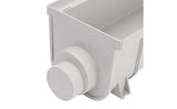 NDS 8" x 8.25" x 20" Light Gray Deep Profile Pro Series Channel Drain