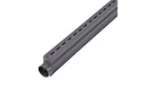 NDS Gray Plastic Micro Channel Drain End Outlet, Connects To 1.25" X 1.5" Pipes