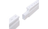 NDS White Micro Channel Drain Coupling