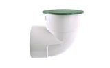 NDS 620, Green Plastic Spring Loaded Pop-Up Drainage Emitter for 6" Spee-D Catch Basin