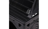 NDS 12" Black Plastic Square Downspout Defender Catch Basin Drain Grate