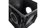 NDS 1800, 18" Black Expandable Catch Basin Drain with 2 Openings