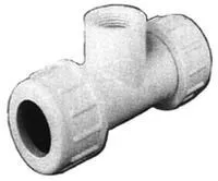 NDS 1" PVC Threaded Tee