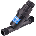 NDS PRYF 30 Pressure-Regulating Y Filter, x 3/4 in. MPT, Black